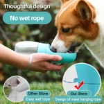 300ml 500ml Big Dog Water Bottle Portable Drinking Bowl For Small Dogs Cat Travel Hiking Puppy Pet Water Dispenser Cup Labrador - Image 3
