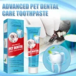Yegbong Pet Toothpaste for Dogs Fresh Breath Oral Cleaning Bad Breath Dental Plaque Cleaning Cat Care Edible Toothpaste - Image 4