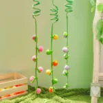 Hanging Cat Catnip Ball Toys with Bell Self Play Cat Teaser Retractable Toys Indoor Hanging Kicker Toy for Cat Kitten - Image 2
