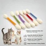 1/6 PCS Cat Interactive Stick Catnip Toy Suitable for Indoor Play Durable Teething Rope Interactive Cat Game Enthusiast Gift - Image 3