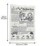 Pet Sniffing Ringing Crinkle Paper Sounding Toy Interactive And Bite-Resistant Newspaper Squeaky Toy Tear-Proof Dog Squeaky Toys - Image 2