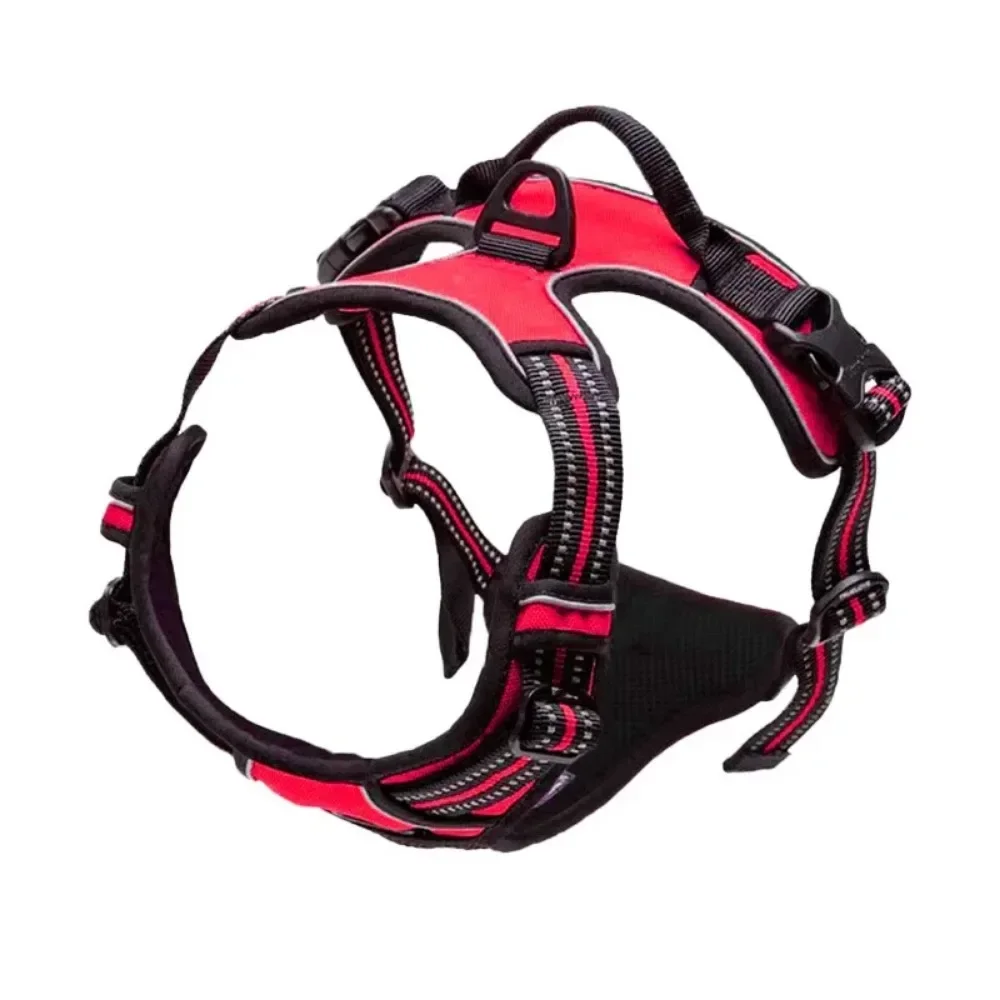 kf-Sf89e29b4ead5487db3a33d1058f6172cz Reflective Adjustable Breathable Vest Chest Strap for Small Medium Large Dogs Pet Dog Harness Cat Puppy Collar Dog Accessoires - Image 1