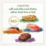 Purina Gourmet Naturals Chicken, Salmon, Trout and Tuna, and Beef Flavor Pate Wet Cat Food, 3 oz Cans 12 Pack - Image 5