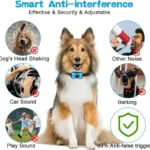 Pet Dog Anti Barking Device USB Rechargeable Dogs Training Collar Ultrasonic Stop Barking Vibration Anti Bark Collar - Image 5
