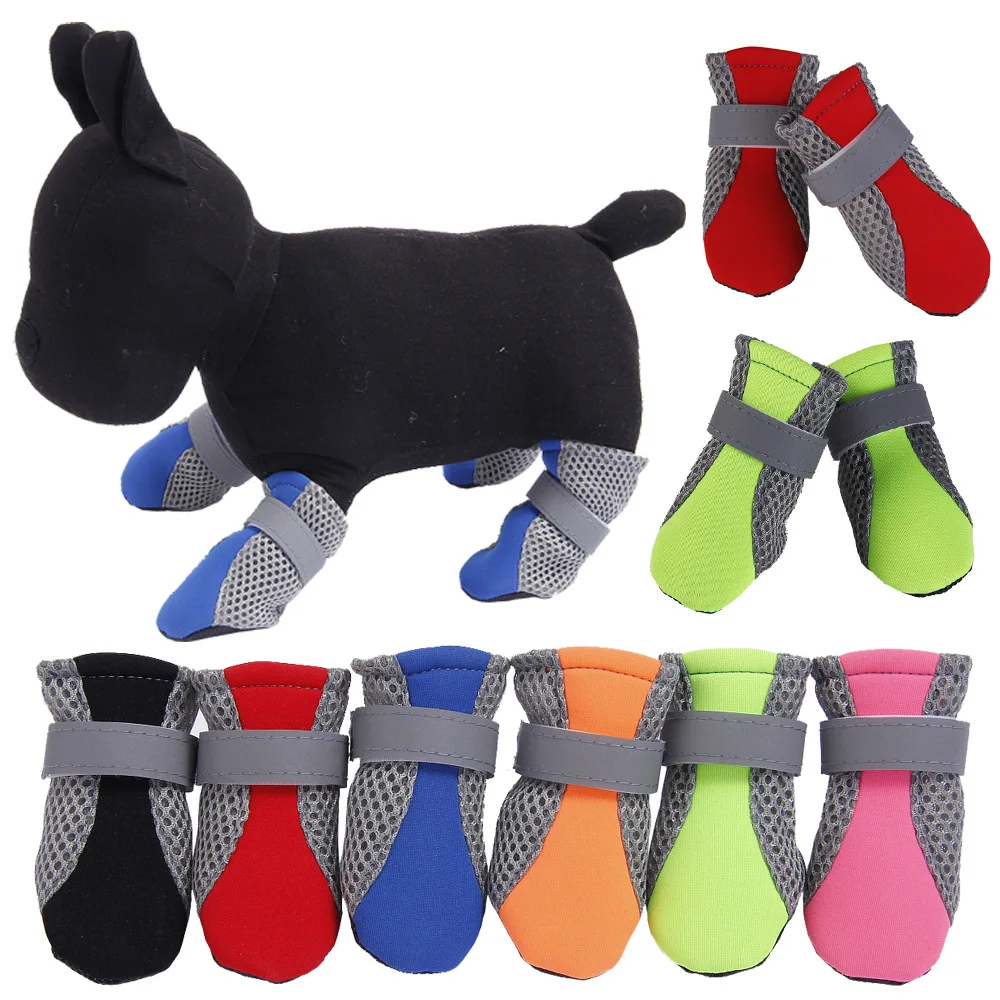 kf-Sf945b43f502c4390b2e8b2fef64d88a0v Pet Dog Shoes Puppy Outdoor Soft Bottom For Cat Chihuahua Rain Boots Waterproof Boots Perros Mascotas Botas Sapato Para Cachorro - Image 1