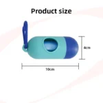 Dog Poop Waste Bag Dispenser Pet Plastic Garbage Bag Holder Puppy Toilet Pickup Carrier Case Portable Pet Dog Clean Accessories - Image 6