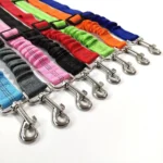 Pet Supplies Car Seat Belt Dog Seat Belt Dog Leash Vehicle Belt Adjustable Cushioning Elastic Reflective Safety Rope for Dog Cat - Image 4