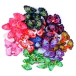 50/100pcs Dog hair accessories Butterfly design Dog Pet hair bows Rubber bands Pet grooming products Fashion Pet Supplies - Image 2