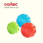Caitec Dog Toys Squeaking Bouncing Ball Durable Floatable Springy Pet Toys Squeaky Ball Bite Resistant - Image 4