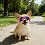 UV Protective Puppy Goggles Cool Protection Eyewear Dog Cat Sunglass for Small Dog Outdoor Riding Pets Decoration Accessory - Image 5