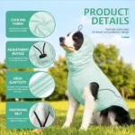Pet Dog Sun Protective Clothing UV shirt Cooling Clothes Breathable Pets Outdoor Coatb Dogs Cats Pet Clothing in Summer - Image 2