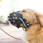 Soft Silicone Pet Dog Muzzle Anti-biting Chewing Mask Breathable Basket Dog Muzzle Durable Strong Mask Muzzle pet Dog Supplies - Image 2