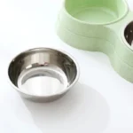 Double Pet Bowls Dog Food Water Feeder Stainless Steel Pet Drinking Dish Feeder Cat Puppy Feeding Supplies Small Dog Accessories - Image 6