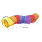 Cat Tunnel Pet Tube Collapsible Play Toy Indoor Outdoor Kitty Puppy Toys for Puzzle Exercising Training - Image 5