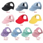High-quality Ear Holes Pet Baseball Hat Adjustable Cat Dog Pet Visor Hat Outdoor Pet Casquette - Image 6