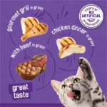 Meaty Bites Variety Pack Wet Cat Food, 5.5 oz Cans - Image 4