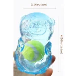Pet Dog Chew Toy Outdoor Pet Puppy Bite Resistant Molar Floating Rubber Tennies Bear Squeaky Toy Dog Squeaky Toy Accessories - Image 7