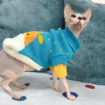Cute Cat Sweater Costume Winter Warm Pet Clothes for Cats Katten Sphynx Pullover Mascotas Clothing Gatos Products for Animals - Image 6
